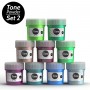 Tone Powder Epoksi Renk Pigmenti Seti Toz Sedefler 9x10 ml